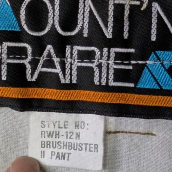 Mount'n Prairie Mens Field Game Hunting Pants Brown Size 38 Brushbuster II 38x32 - Picture 4 of 11